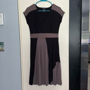 Alfani black and taupe dress business casual or wedding